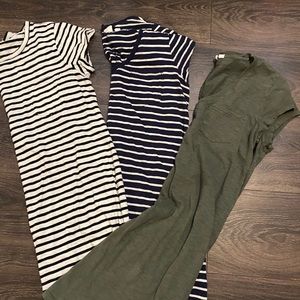 3 gap dresses sz small!
